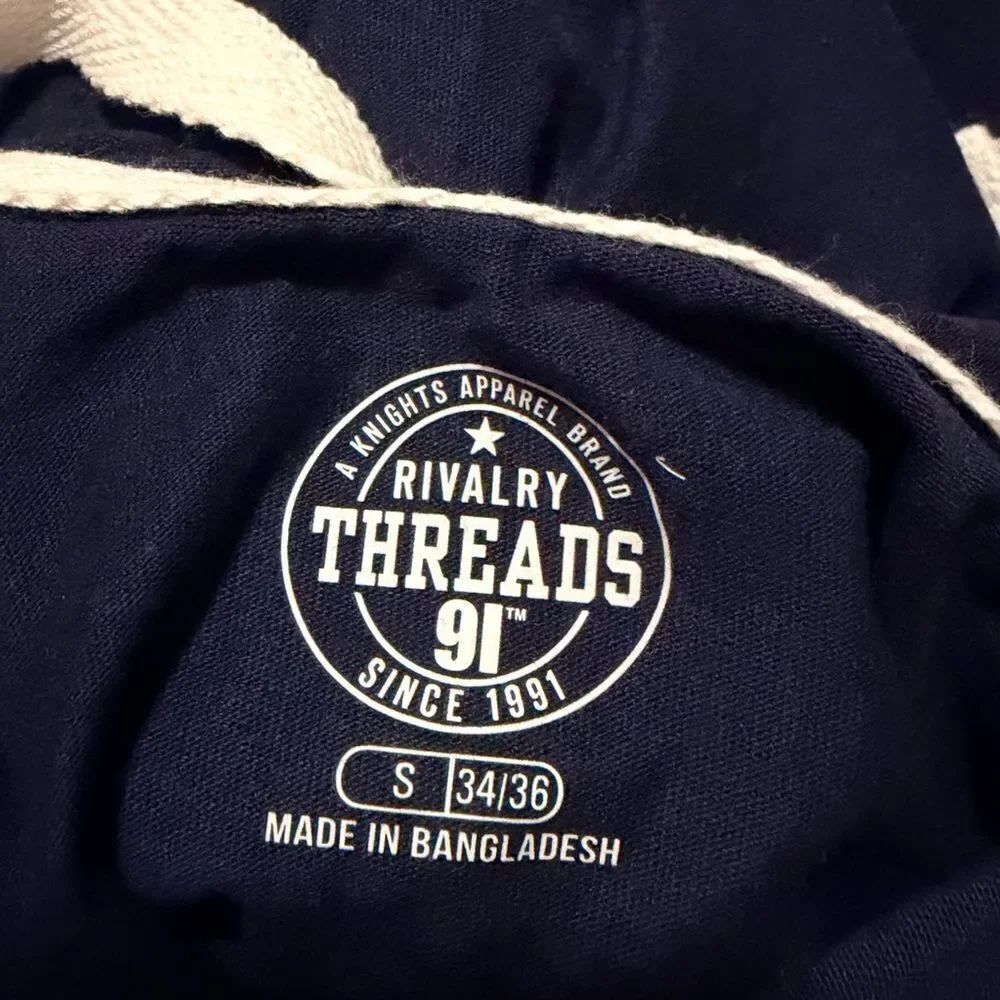 Rivalry Threads Men's Penn State Hooded T-Shirt Long Sleeve Navy Blue Small NWOT - Picture 5 of 7